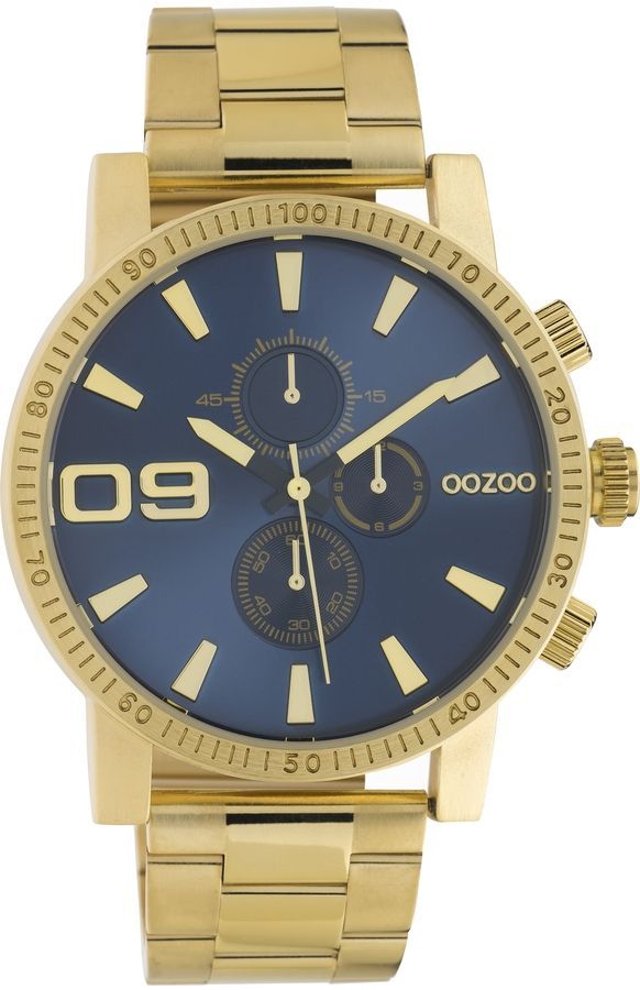 OOZOO Timepieces Chronograph Gold Metallic Bracelet C10707